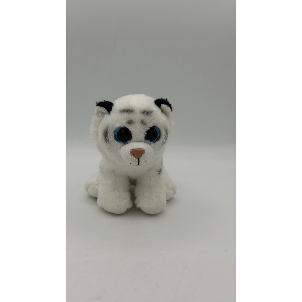 Ty Beanie Boos VelveTy TUNDRA White Tiger Plush Stuffed Animal Toy 5.5" 2016